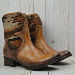 NEW FREEBIRD BOOTIES LEATHER SIZE 10